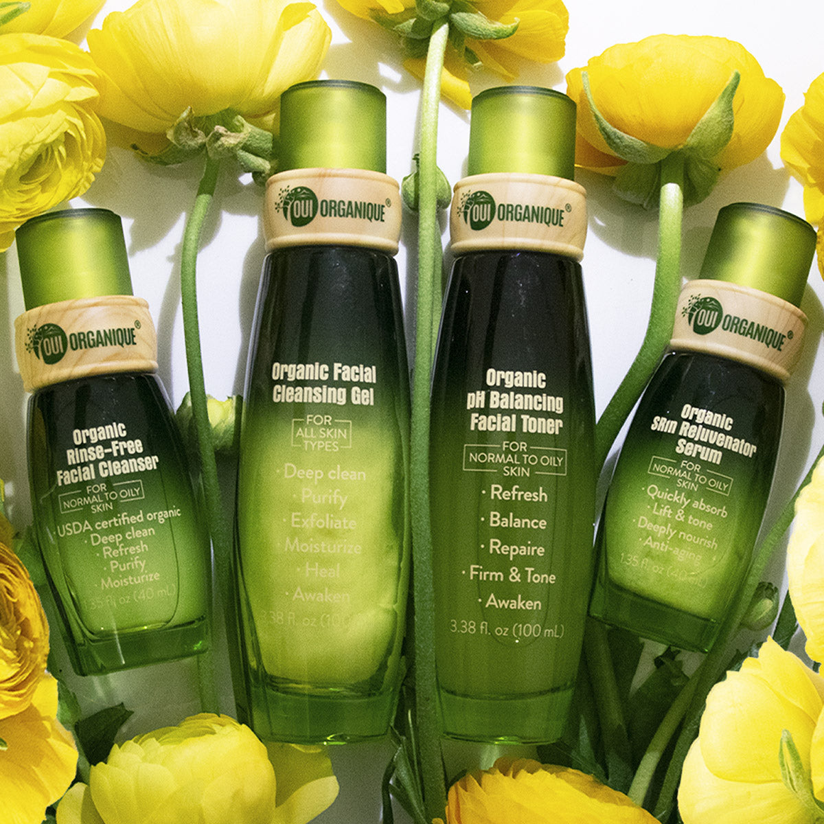 Organic Anti-Aging Sunscreen Skincare Set - Natural Moisturizer - BIG FRENCHIES