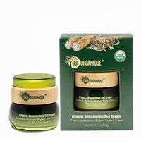 Certified Organic Rejuvenating Day Cream burdock Root|Detoxify |Brighten| - BIG FRENCHIES