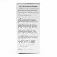 Certified Organic Rinse Free Facial Cleanser|Aloe vera All -in-1 Skin freshener All skin Types even Sensitive/Baby's wipe - BIG FRENCHIES