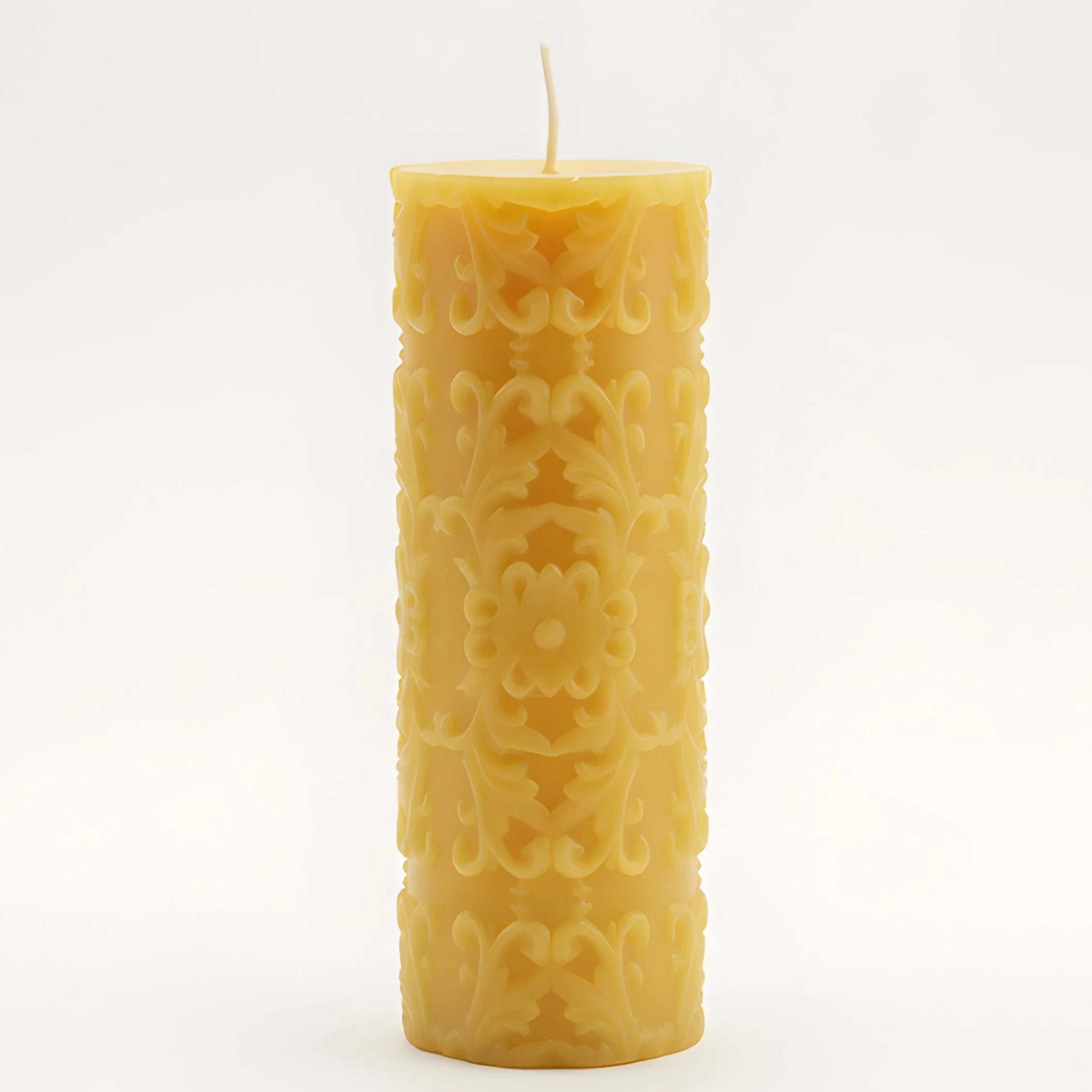 French Country Beeswax Pillar Candle - BIG FRENCHIES
