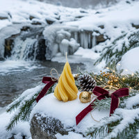 Modern Tree Beeswax Candle - BIG FRENCHIES