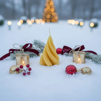 Modern Tree Beeswax Candle - BIG FRENCHIES