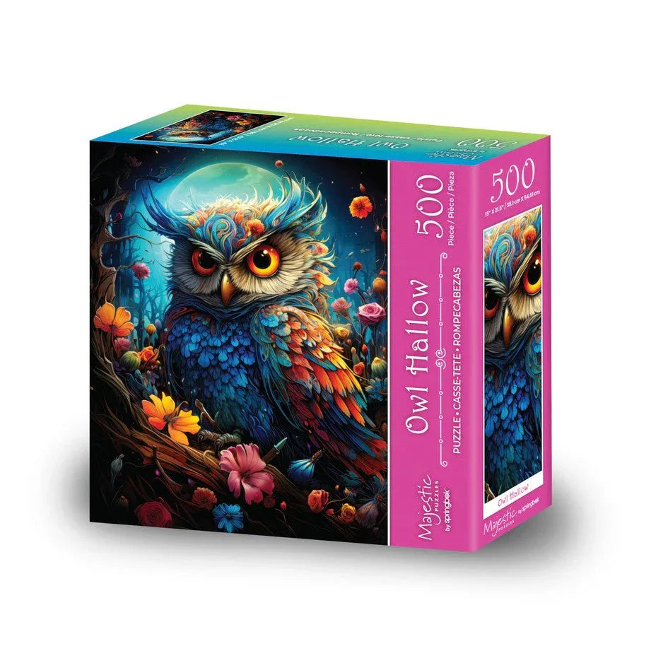 Owl Hallow 500 Piece Jigsaw Puzzle by Springbok Puzzles - BIG FRENCHIES