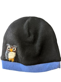 Owl Cashmere Hat - Toddler - BIG FRENCHIES