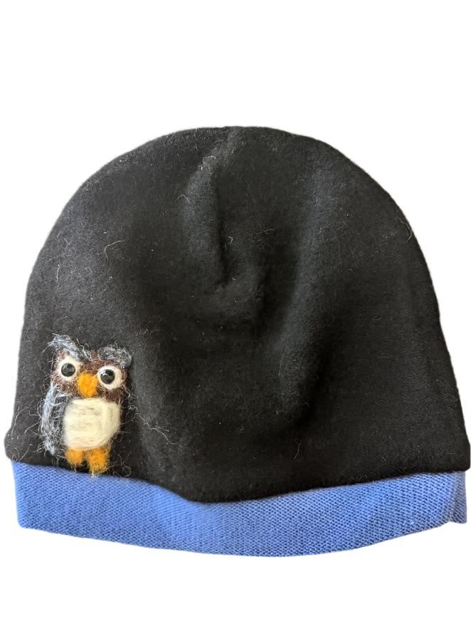 Owl Cashmere Hat - Toddler - BIG FRENCHIES