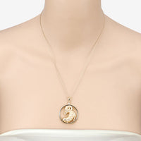 0.03 Carat Genuine White Diamond .925 Sterling Silver Pendant