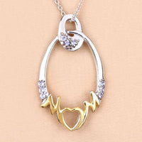0.18 Carat Genuine Tanzanite .925 Sterling Silver Pendant