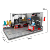 Building Block Garage Car Toys - # BOT&G53710008 - BIG FRENCHIES
