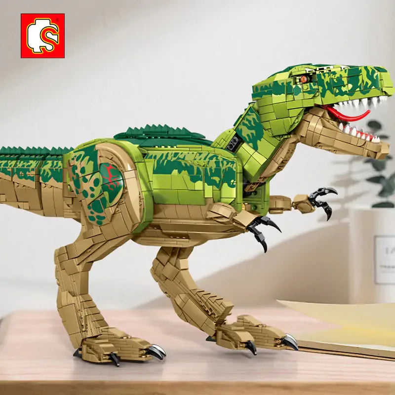 SEMBO BLOCK Tyrannosaurus Rex Dinosaur Building Blocks Toys - # BOT&G522510001 - BIG FRENCHIES