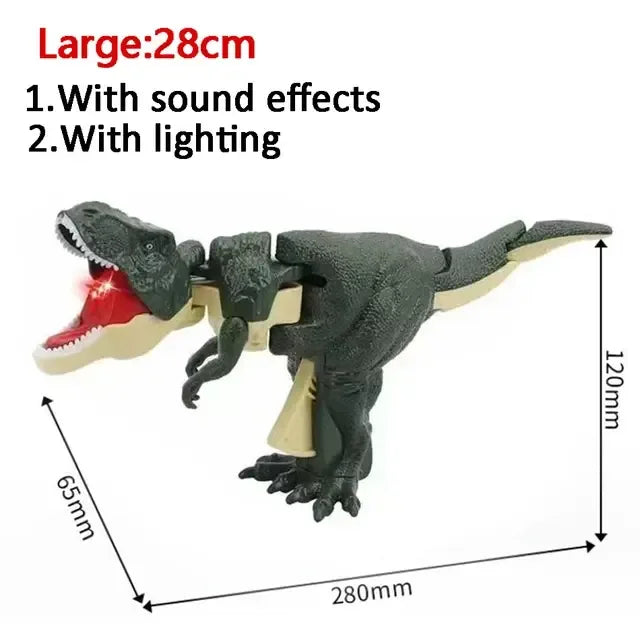 Hand Press Tyrannosaurus Rex Dinosaur Toys - # BOT&G512610003 - BIG FRENCHIES