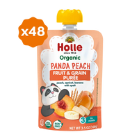 Organic Panda Peach - Fruit & Grain Purée - BIG FRENCHIES