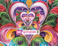 Paper Hearts 1000 Piece Jigsaw Puzzle | Springbok Puzzles - BIG FRENCHIES
