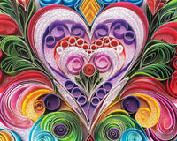 Paper Hearts 1000 Piece Jigsaw Puzzle | Springbok Puzzles - BIG FRENCHIES