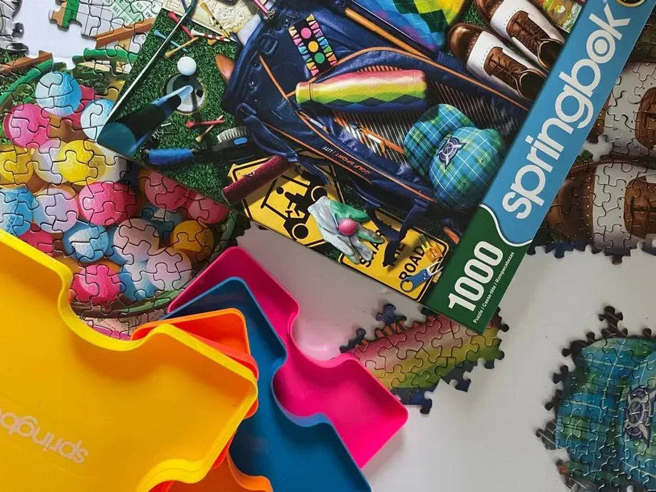 Par For The Course 1000 Piece Jigsaw Puzzle by Springbok Puzzles - BIG FRENCHIES