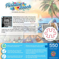 Paradise Beach - On the Balcony 550 Piece Puzzle by Masterpieces Puzzles - BIG FRENCHIES