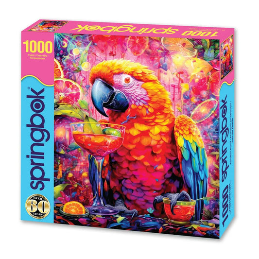 Paradise Parrot 1000 Piece Jigsaw Puzzle by Springbok Puzzles - BIG FRENCHIES