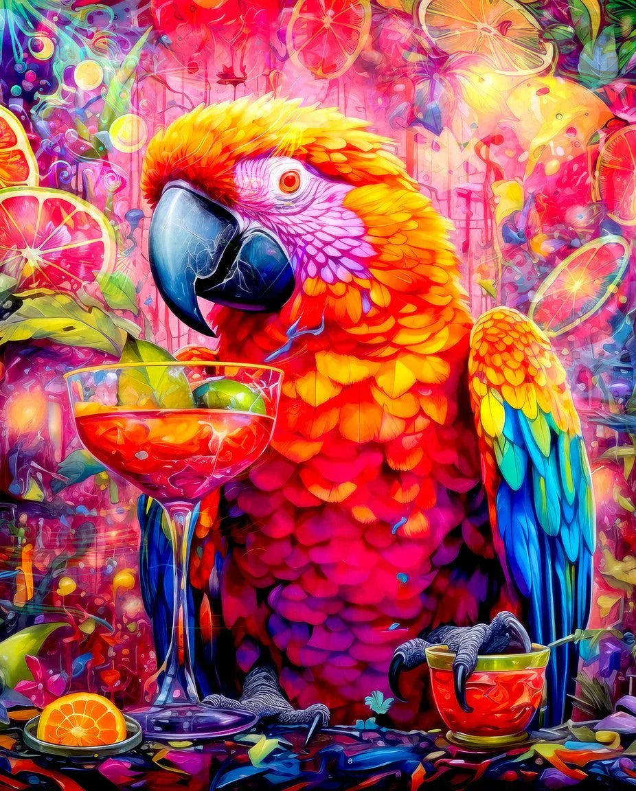 Paradise Parrot 1000 Piece Jigsaw Puzzle by Springbok Puzzles - BIG FRENCHIES