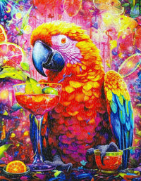 Paradise Parrot 1000 Piece Jigsaw Puzzle by Springbok Puzzles - BIG FRENCHIES