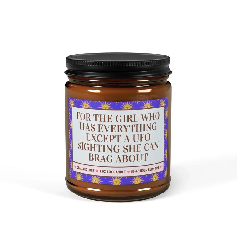 For the Girl Who Has Everything Except a UFO Sighting Candle - BIG FRENCHIES