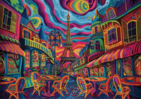 Parisian Prism 1000 Piece Jigsaw Puzzle | Trippy Puzzle Co