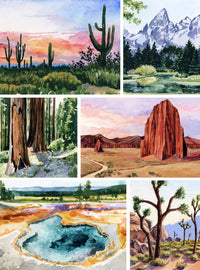 Parks of the West 1000 Piece Jigsaw Puzzle | Puzzlefolk