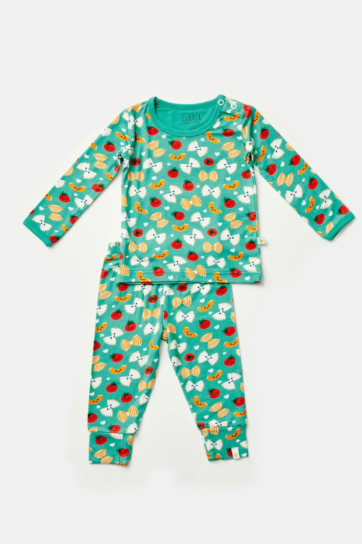 Long Sleeve Pajama Set - Pasta Night - BIG FRENCHIES