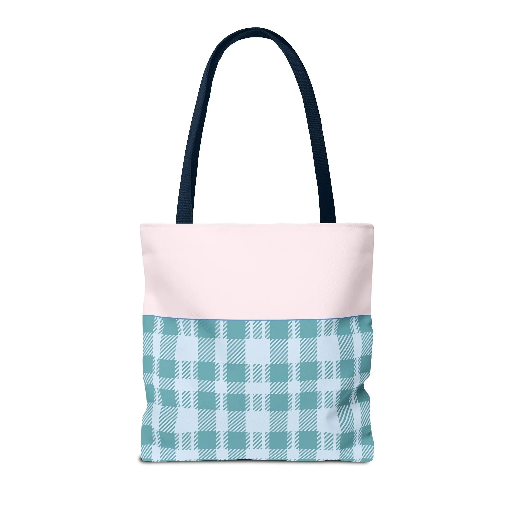 Pastel Eighties Aesthetic Tote Bag with Initial, Colorful Maximalist Tote Bag with Letter in Cute Doodle Frame, Teacher Appreciation Gift: N - BIG FRENCHIES