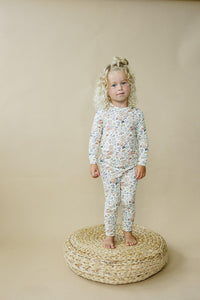Pastel Petals 2pc Modal Pajamas - BIG FRENCHIES