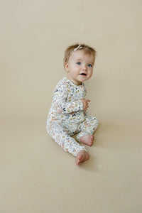 Pastel Petals Modal Zippy Romper - BIG FRENCHIES