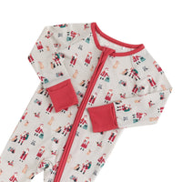 Paws & Claus (Convertible Zip Footies) - BIG FRENCHIES
