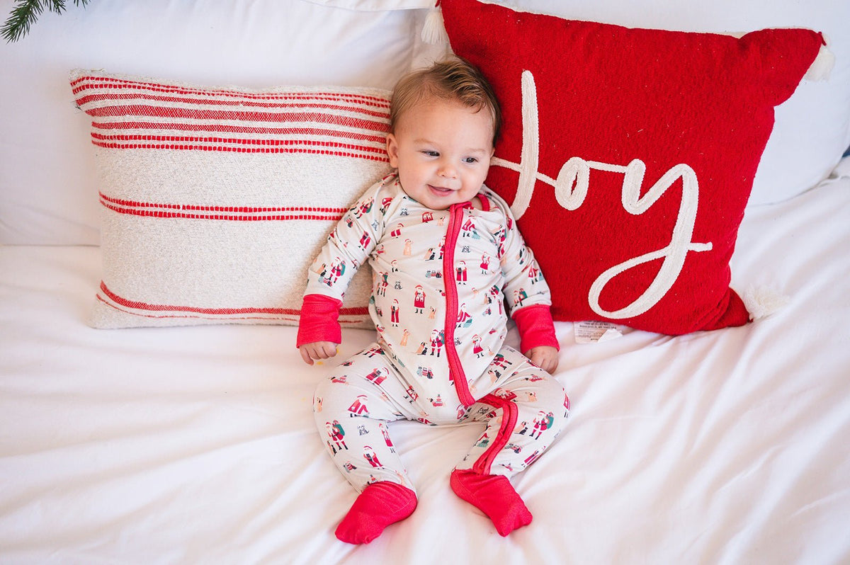 Paws & Claus (Convertible Zip Footies) - BIG FRENCHIES