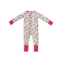 Paws & Claus (Convertible Zip Footies) - BIG FRENCHIES