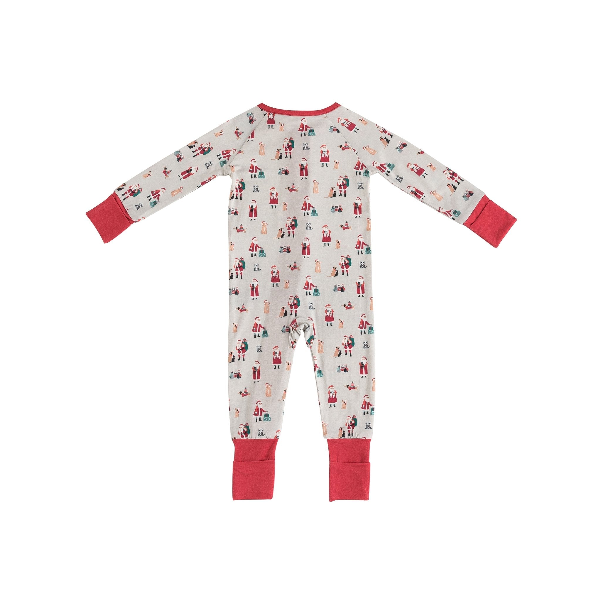 Paws & Claus (Convertible Zip Footies) - BIG FRENCHIES