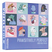 Pawsitively Perfect 1000 Piece Puzzle by Puzzlefolk