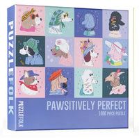 Pawsitively Perfect 1000 Piece Puzzle by Puzzlefolk