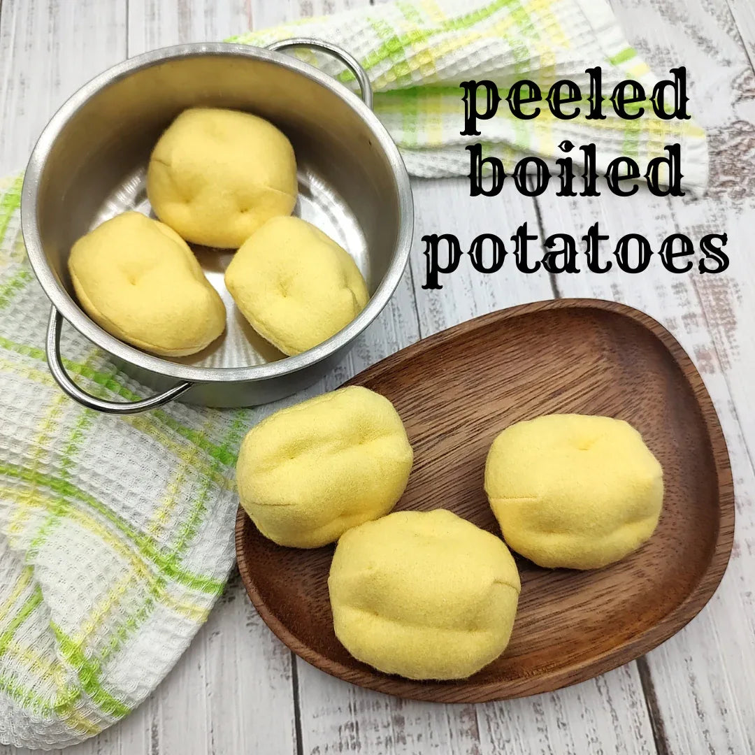 Boiled potato, mushed potato, play food - BIG FRENCHIES