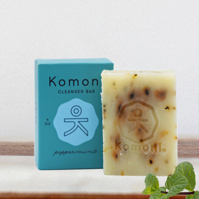Peppermint FACE & BODY CLEANSER BAR - BIG FRENCHIES