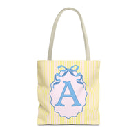 Peppy Initial Tote: A - BIG FRENCHIES