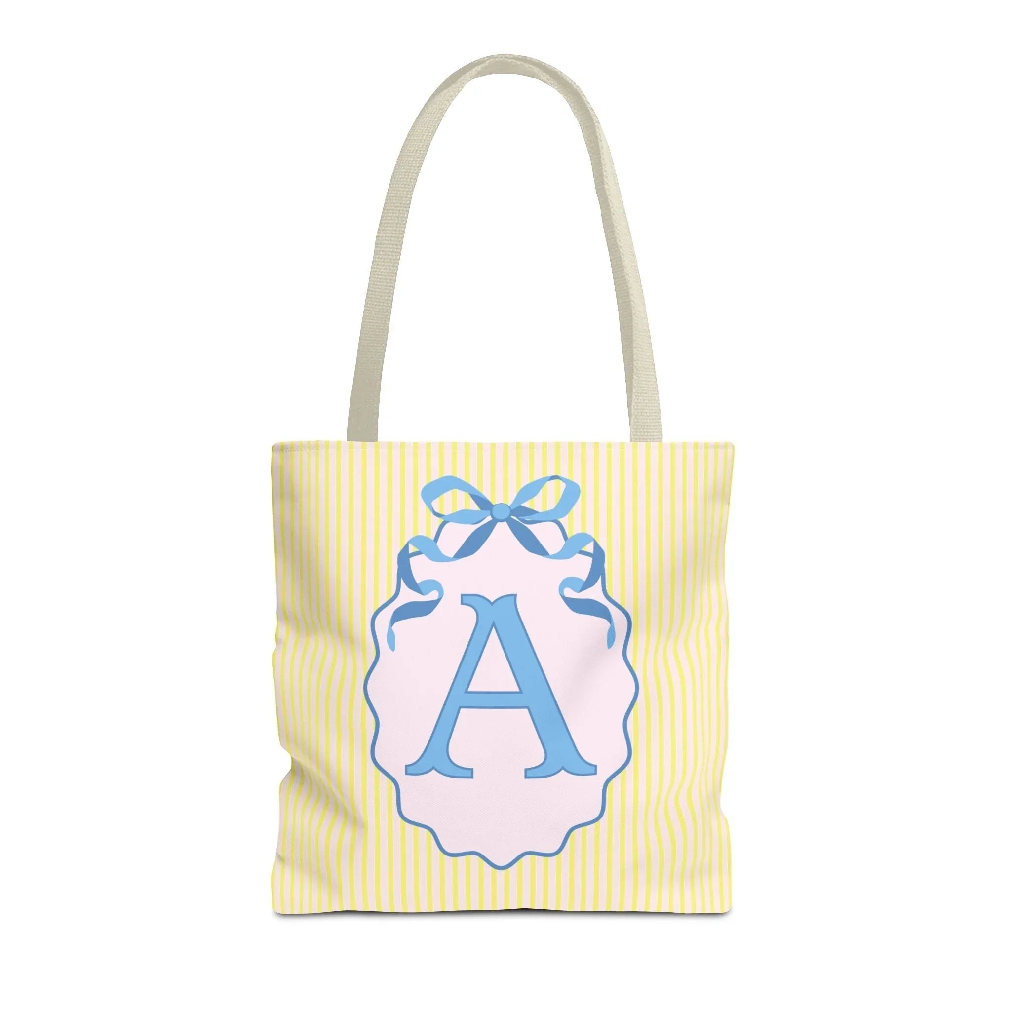 Peppy Initial Tote: A - BIG FRENCHIES