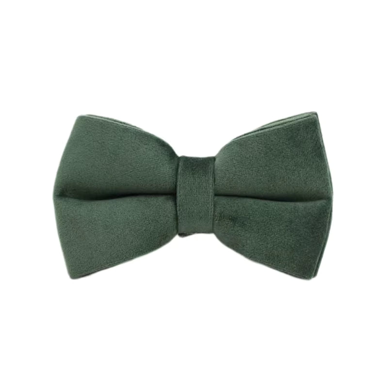 Personalized Velvet Dark Green Classic Set