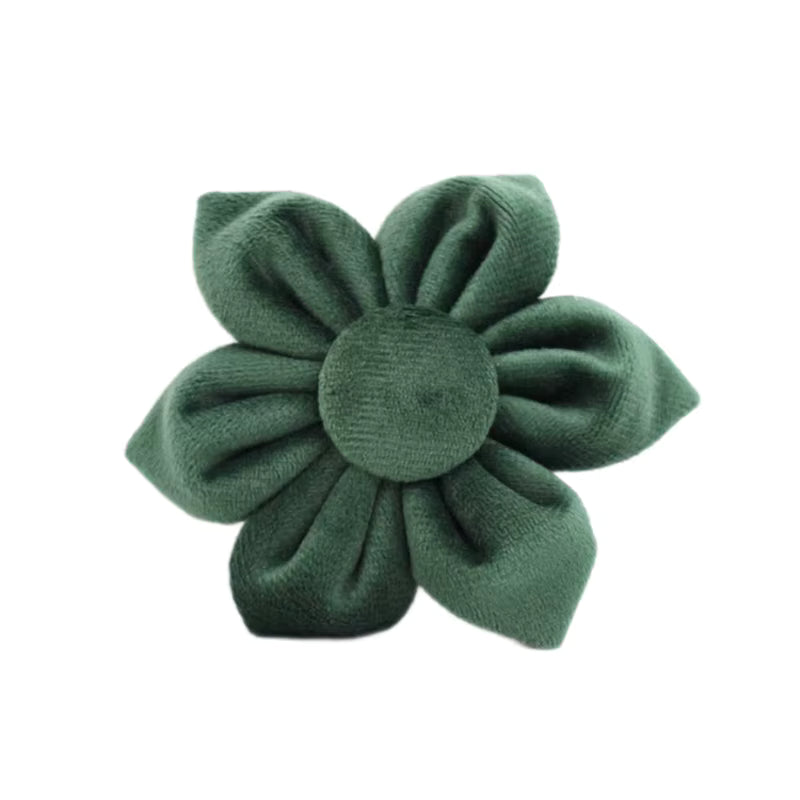 Personalized Velvet Dark Green Classic Set