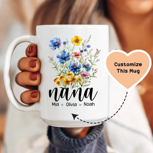 Personalized Grandma Mug - BIG FRENCHIES