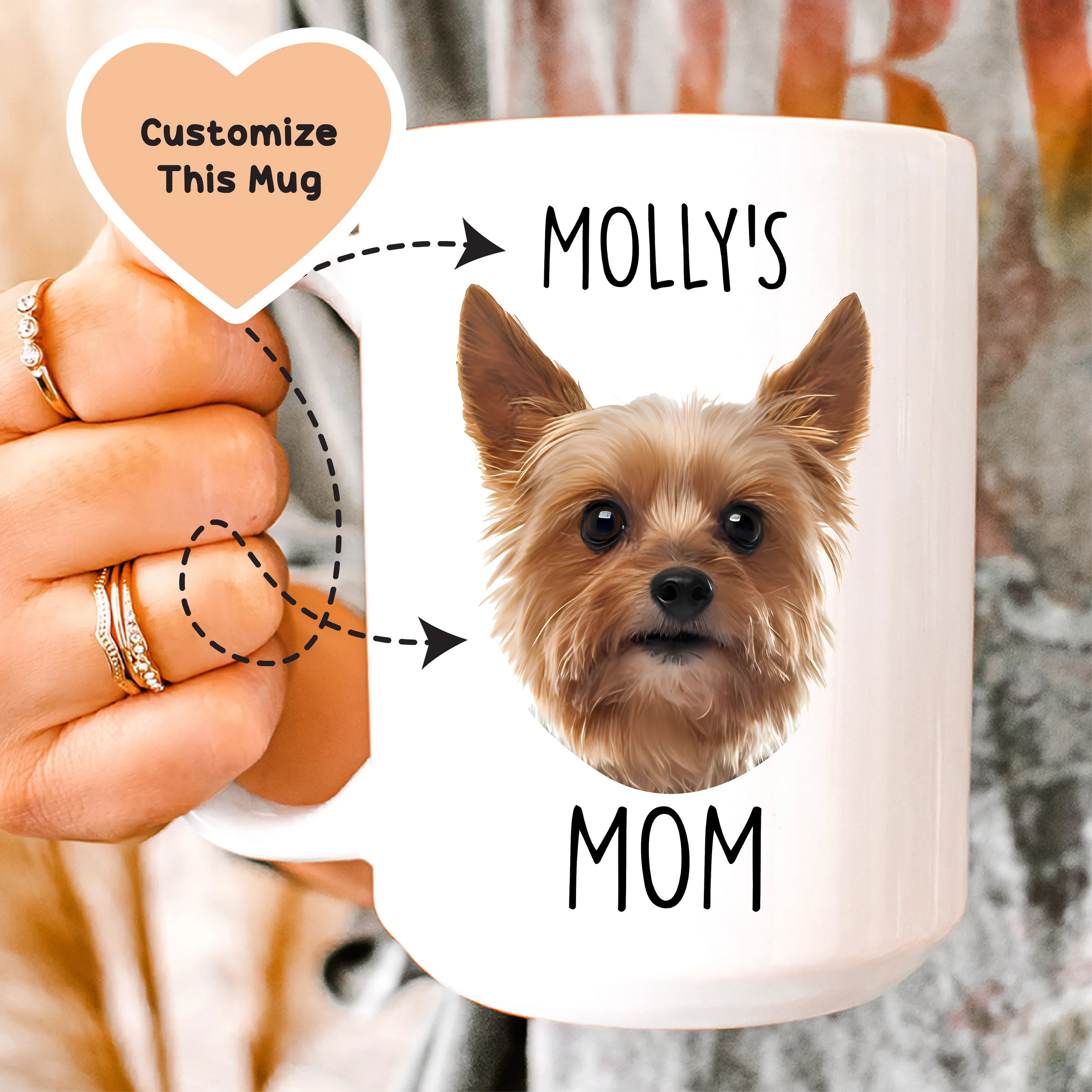 Personalized Pet Mug - BIG FRENCHIES