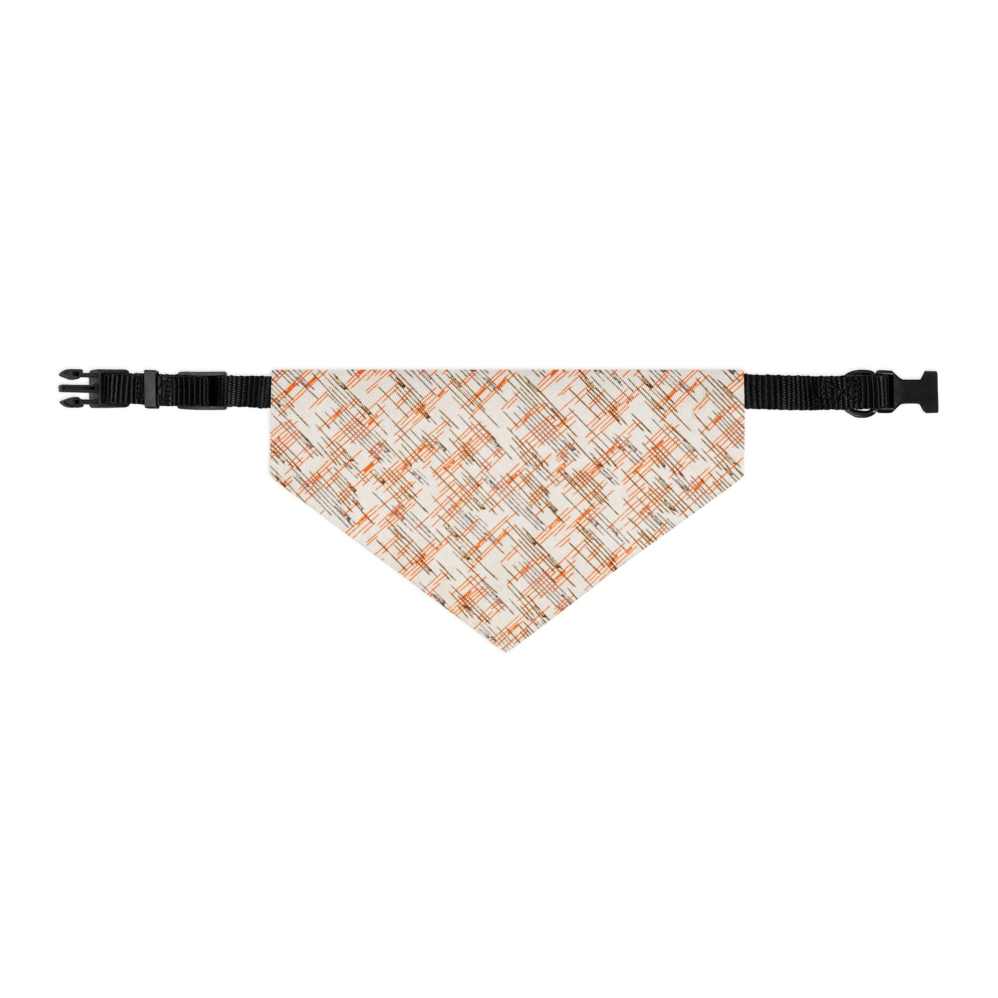 Sebastian & Clementine Vintage Collection Lines Bandana Collar for Dogs and Cats