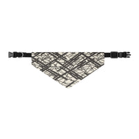 Sebastian & Clementine Vintage Collection Abstract Lines Bandana Collar for Dogs and Cats