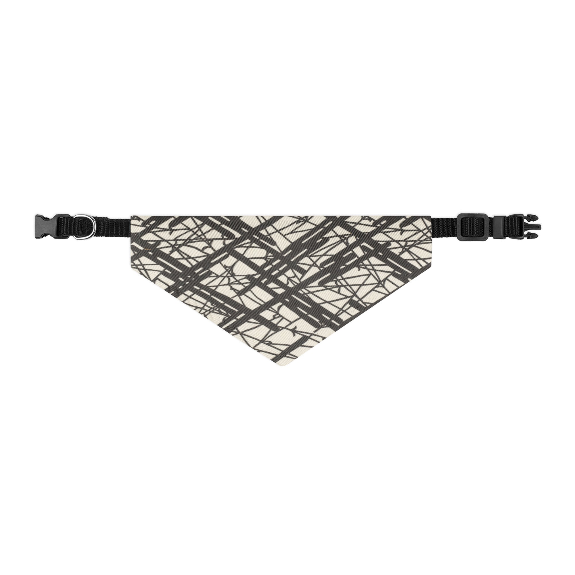 Sebastian & Clementine Vintage Collection Abstract Lines Bandana Collar for Dogs and Cats