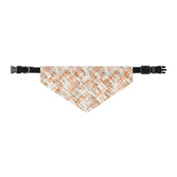 Sebastian & Clementine Vintage Collection Lines Bandana Collar for Dogs and Cats