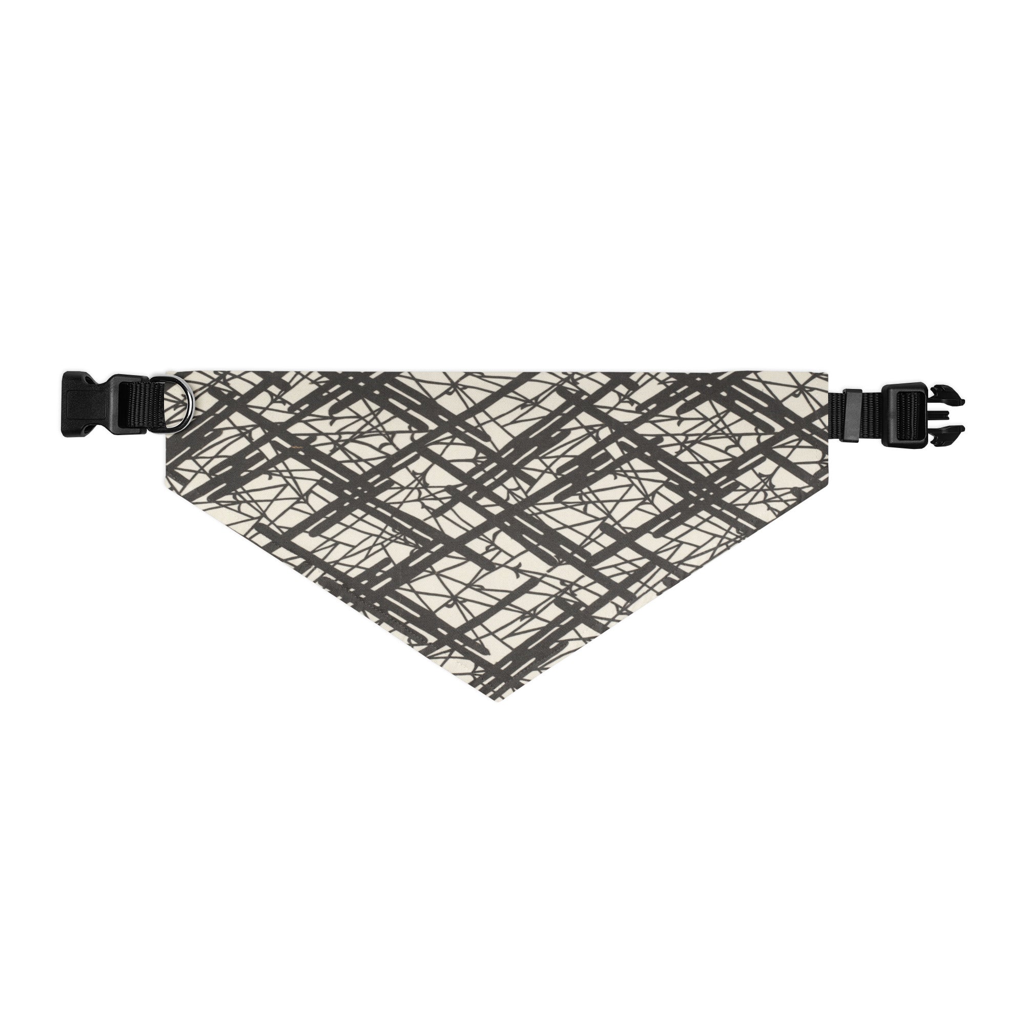 Sebastian & Clementine Vintage Collection Abstract Lines Bandana Collar for Dogs and Cats