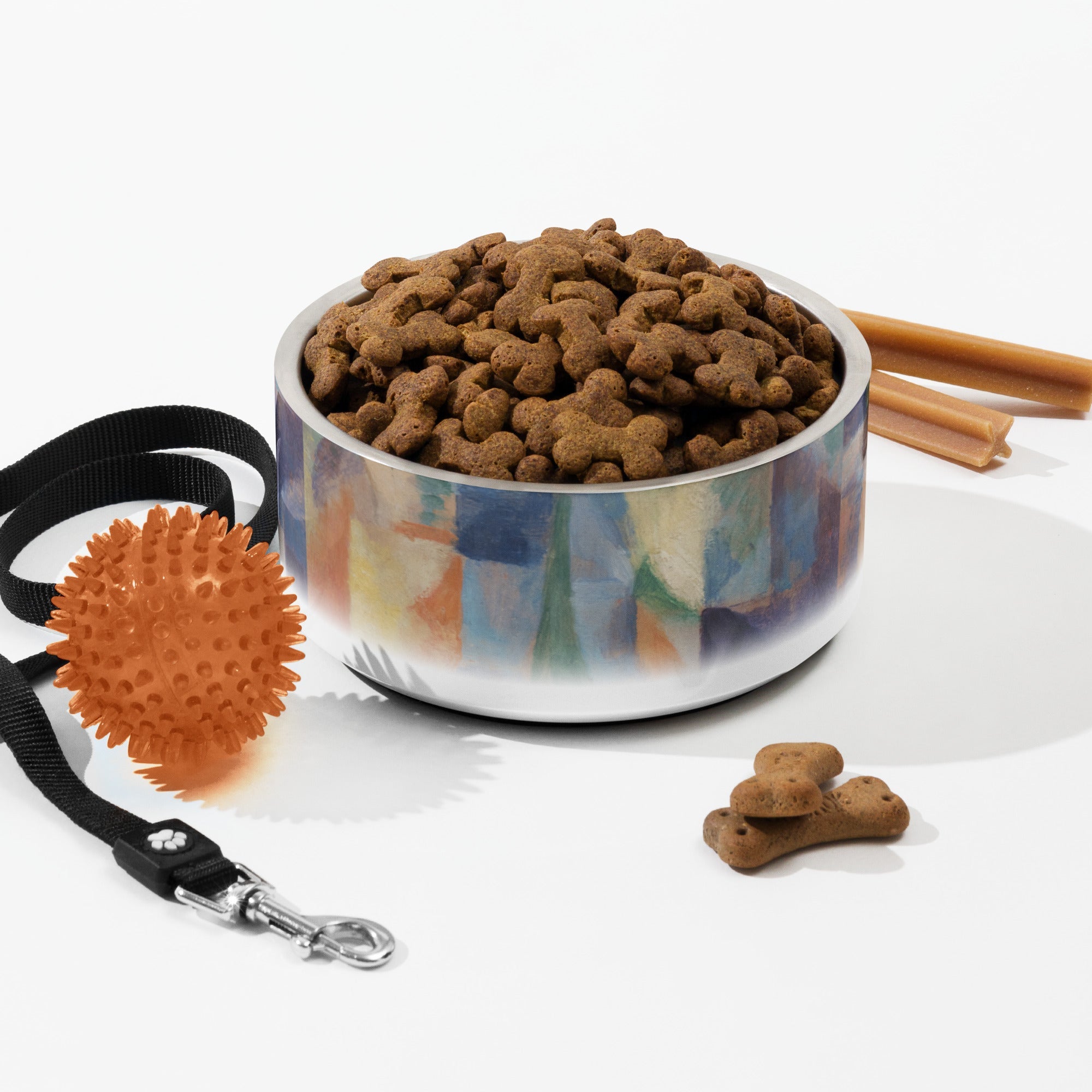 Sebastian & Clementine Window Overlooking The City Vintage Collection Pet Bowl