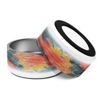 Sebastian & Clementine Sunset, Acapulco Vintage Collection Pet Bowl